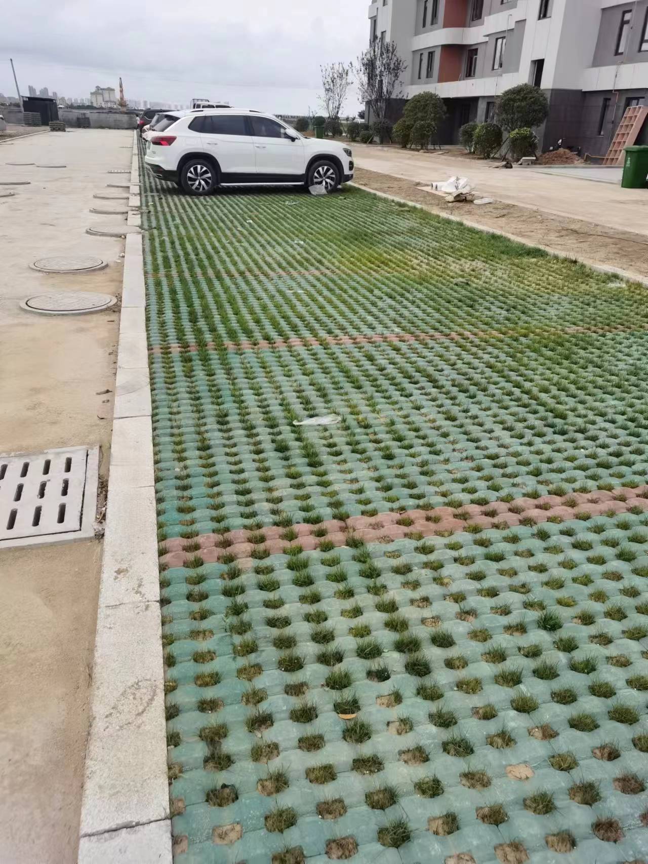 老舊小區(qū)改造植草磚 路面磚